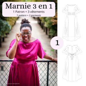 patron de couture robe Marnie audax stella